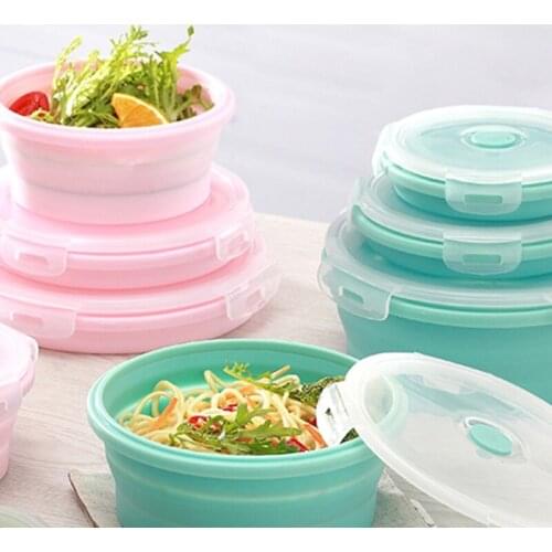 Dog Outdoor Bowl for Pet Hiking/Traveling with Lock Button Food Container with Drinking/Eating Function