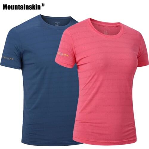 Kaisike Breathable Quick Dry Ice Silk Men Womens T-Shirt Outdoor Sports Hiking Running Top Camping Trekking Short Sleeves VA932