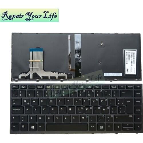 Repair You Life ZBOOK studio G3 backlit Latin laptop keyboard for HP ZBOOK studio G3 LA KEYBOARD SN7143BL PK131C42A23 new