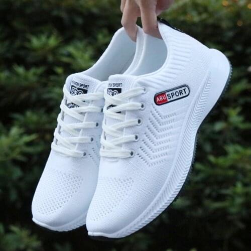 Little white shoes tide new wild mens shoes summer breathable mesh low-top sneakers fashion lightweight casual white mesh shoes