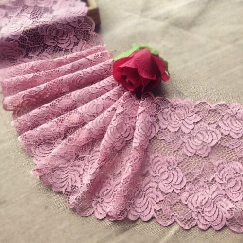 3meter peach pink wide stretch hollow lace lace accessories skirt hem accessories