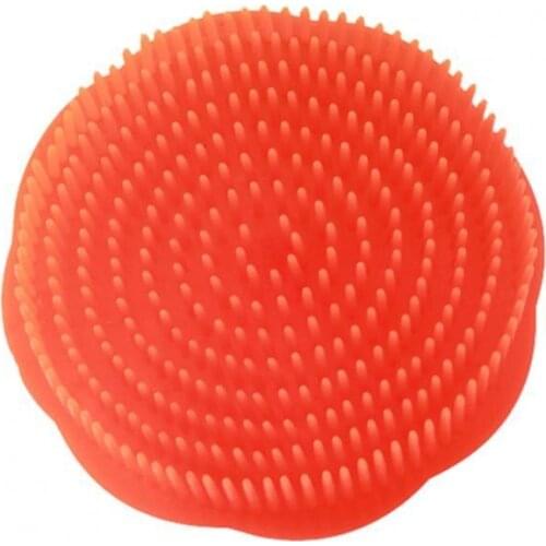 Massage Comb Round Scalp Massager Plastic Bathing Hair Scalp Comb Bathing Tool