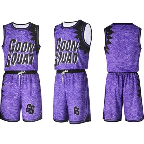 Space Jam 2 Basketball Jersey Vest Shorts The Goon Squad Cosplay Costumes Movie A New Legacy 2021 Summer Unisex Sportswear