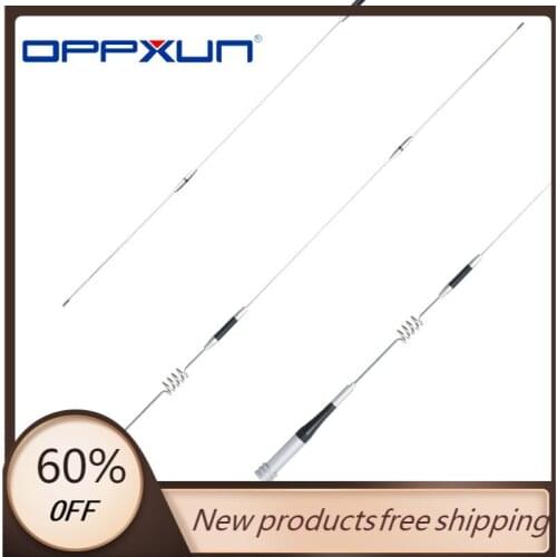 OPPXUN SG-7200 Mobile Antenna 144/430Mhz High dBi Car Radio Antenna SG7200+Antenna Mount+5 Meters Cable U/V Dualband
