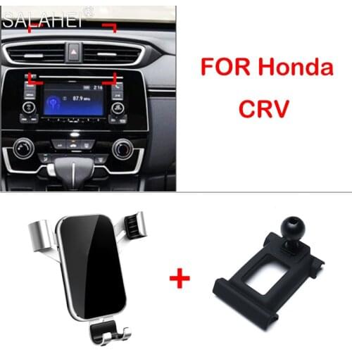 Mobile Phone Holder For Honda CRV CR-V 2017 2018 2019 Air Vent Mount Bracket GPS Phone Holder Clip Stand in Car Accessories