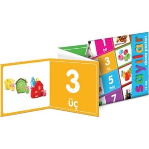 By Numbers Wall Poster Collective MK Publications (TURKISH)