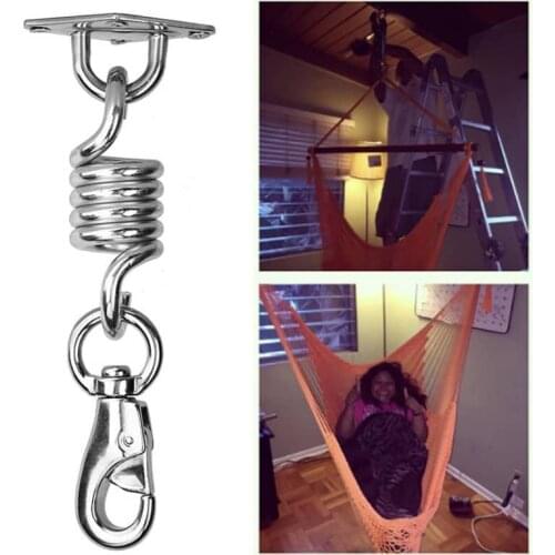 Home Garden Accessories 304 Stainless Steel Hammock Hanging Hook Suspension Ceiling Swing Screw Hanger Set Pet Supplies