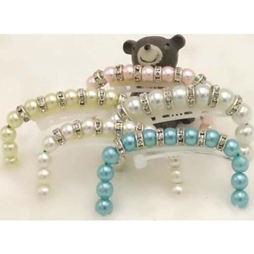 Pets Dogs Grooming Pet Hair Accessories for Dog Cat Handmade headdress teddy shih Yorkshire pearl headband