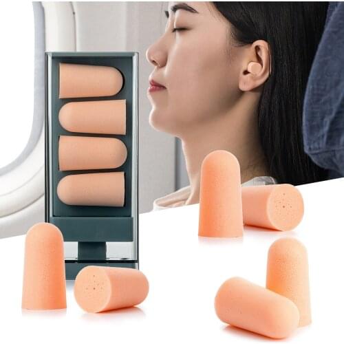 Noise Cancelling Ear Plugs Sound Blocking Earplug Noise Reduction Reusable for Sleeping Snoring Shooting with Storage Case