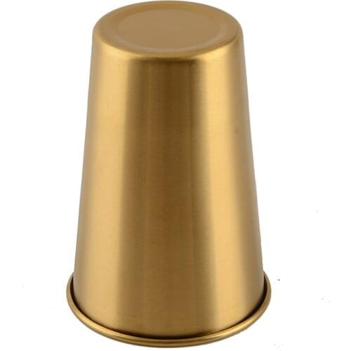 Stainless Steel Cups 500ml Pint Drinking Cups Metal Drinking Single Wall Water Cup for Kids and Adults