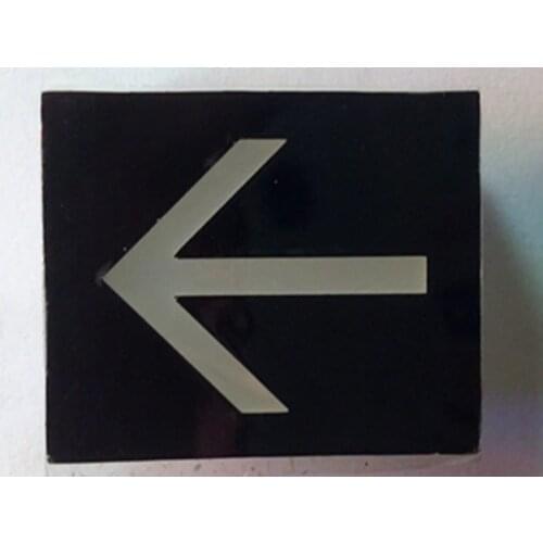 Red Arrow mark to one side 7 segment ARROW LED digital tube Display 1 inch 34*24mm 10pcs free shipping