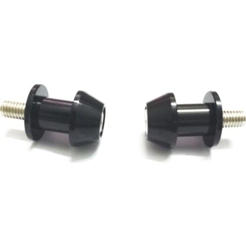 10MM CNC Billet Swingarm Spools Sliders for Kawasaki ZX6R 99-09 ZX9R 94-03 ZX10R 04-09 ZX12R 00-05 M10 Stand Screws Bolts