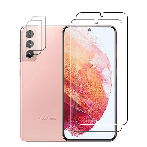 For Samsung Galaxy S21 5G / 4G Camera Lens Film & Protective Glass Screen Protector Tempered Glass Guard
