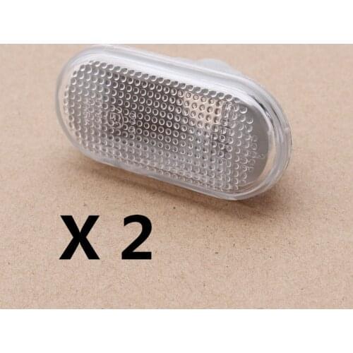 2pcs Left=Right Car Fender Turn Signal Light Side Fender marker lamp For Nissan Tiida Livina Versa Quest Micra 2005 2006 2007