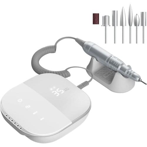 35000 RPM Electric Nail Drill Machine High Quality Nail File HD Display Tools Manicure Machine Nail Polisher UV Gel Remover