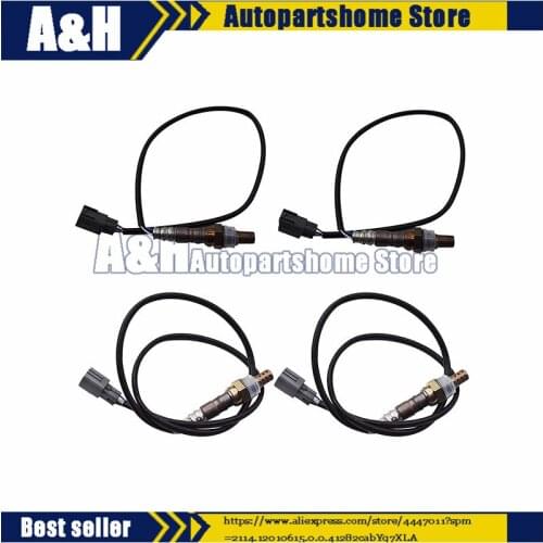 4pcs 89465-42090 89467-42010 89467-42020 Air Fuel Ratio Oxygen Sensor O2 Complete For 2001 2002 2003 TOYOTA RAV4