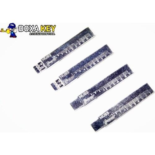 4pcs Engraved Line Key Blade HU83 for Citroen C1 C2 C3 C5 Replacement