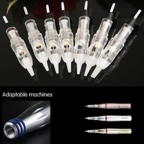 50pcs/lot Micro needles digital permanent makeup machine Tattoo needles for makeup machine eyebrow lip needle