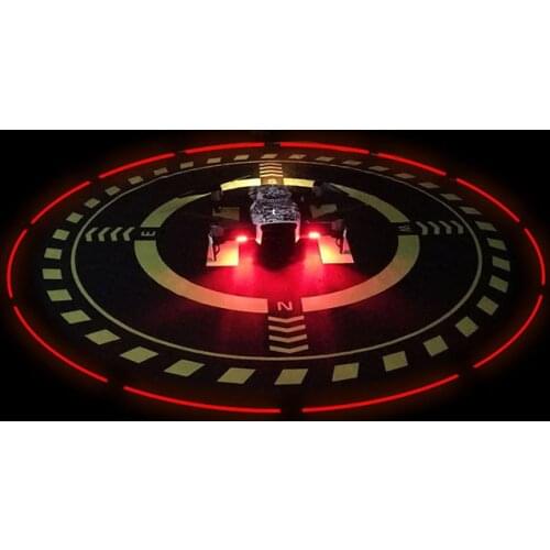 70cm Parking apron LED light Drone Landing Protective pad for For DJI Mavic 2 Zoom/Pro/Mavic Pro air SPARK P3 4 Parrot