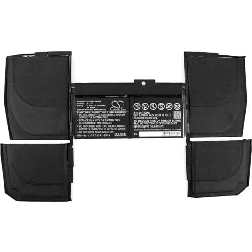 Cameron Sino 5200mAh Battery for Apple M F855LL/A,MacBook 12 inch Retina A1534,MLH72LL/A,MF855LL/A,613-01926 661-02267 A1527