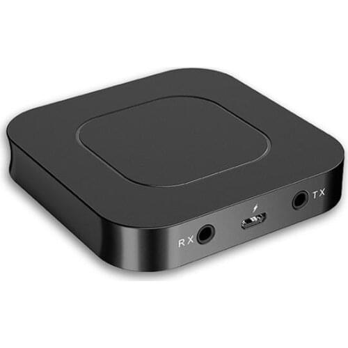 Bluetooth 5.0 Wireless Audio Transmitter and Receiver AUX / RCA Compatible Adapter for PC Home Theater Player X0621