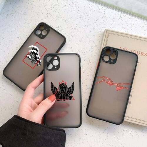 Waves Abstract Art David lines Adam Case For iPhone 12 11 Pro X XS Max XR 6S 7 8 Plus SE2020 angel hard PC Creativity Back Cover