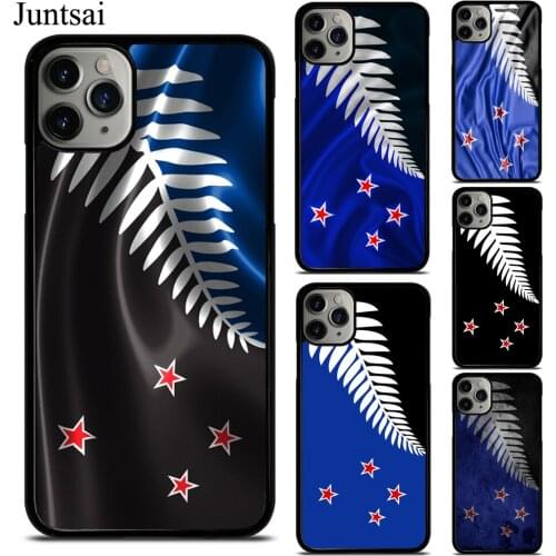 NZ New Zealand Flag Case Fundas For iPhone 12 Mini 11 Pro Max 7 7Plus 6S 5S SE 2020 8 8Plus X XS Max XR