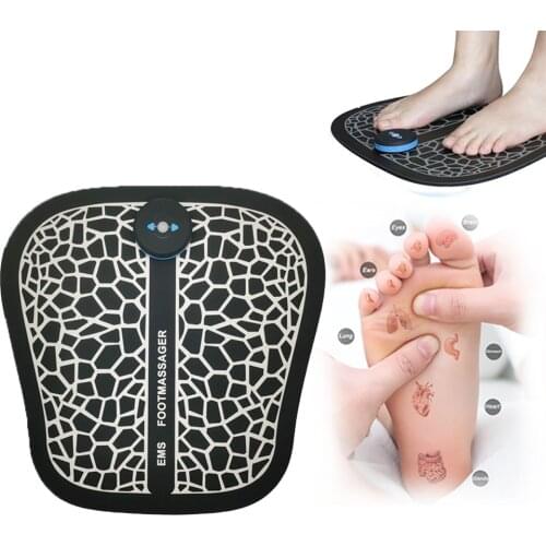 EMS Foot Massage USB Electric Foot Massagers for Blood Circulation Foot Pad Insole Relieve Ache Pain Health Care