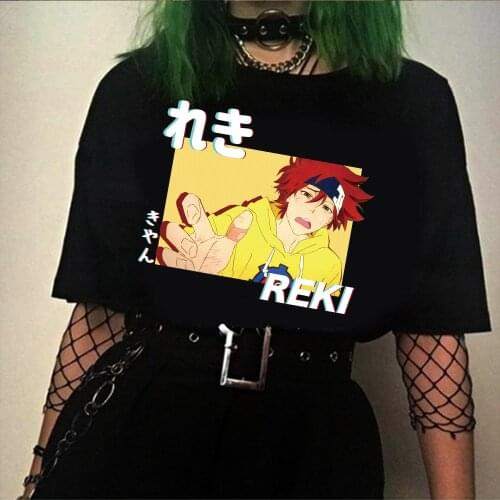 Anime SK8 The Infinity T Shirt Men Kawaii Reki Kyan Graphic Tees Harajuku Unisex Tops T-shirt Male