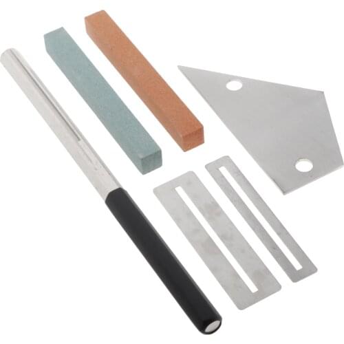 Guitar Luthier Tool Set Fret Crowning File Toggle Fingerboard