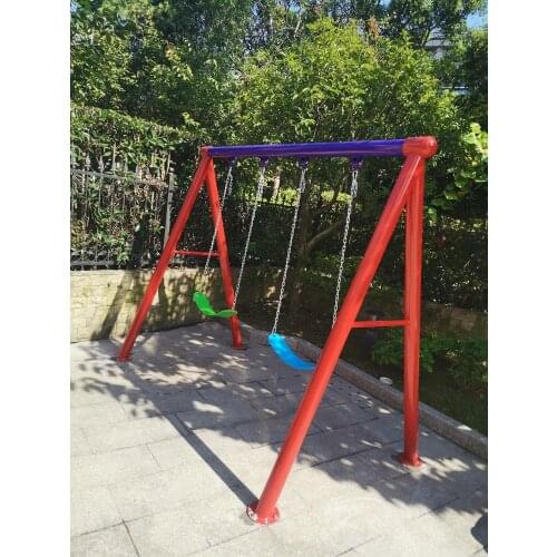 Outdoor baby swing chair playground childrens plastic slide garden toys seat kids monkey bars set children child swing nest Q11