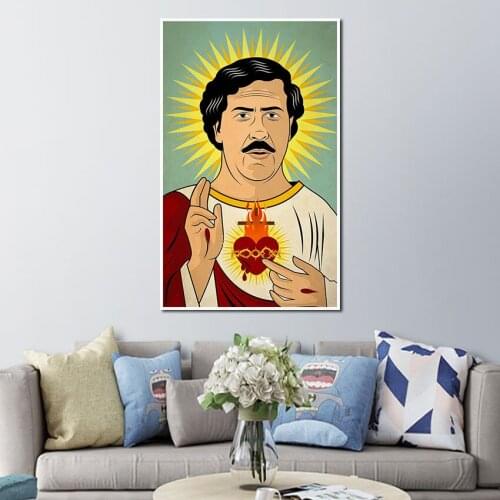 Figure Painting Halo Jesus Hd Print Painting Poster Home Living Room and Bedroom Wall Art Decoration Can Be Customized