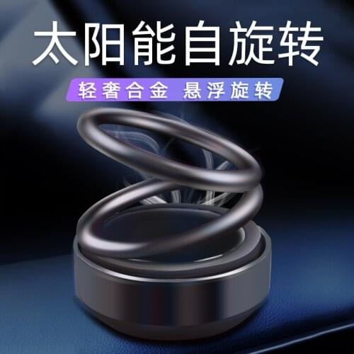 HOT Alloy Auto Smell Air Freshener Perfume Round Shape Aromatherapy Diffuser Dashboard Solid Parfum Car Interior Accessories