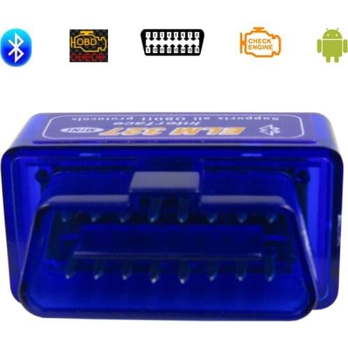 Best ELM327 Bluetooth V1.5 OBD2 Car Diagnostic Tool ELM 327 V 1.5 Real PIC18F25K80 Chip OBD 2 Diagnostic Scanner For Android