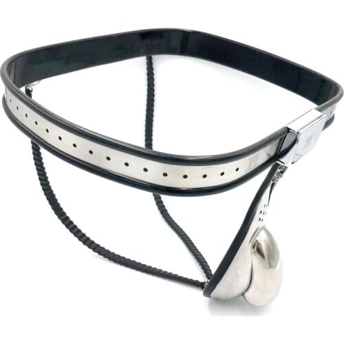 Stainless Steel Male Chastity Belt Device Cock Cage Sex Toys For Men Gay Slave Bondage Penis Lock Drop Shipping