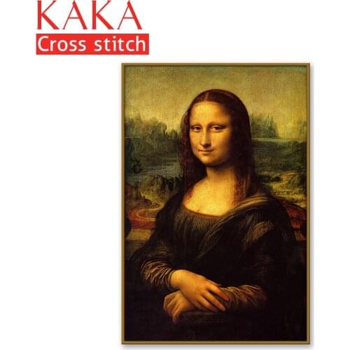 Cross stitch kits,Embroidery needlework sets with printed pattern,11CT-canvas for Home Decor Painting,Portrait Full NCKP025