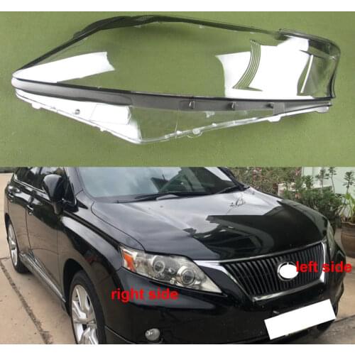 For Lexus RX270 RX350 RX450 2009 2010 2011 Headlamp Lamp Cover Lens Glass Lamp Cover Headlight Transparent Lampshade