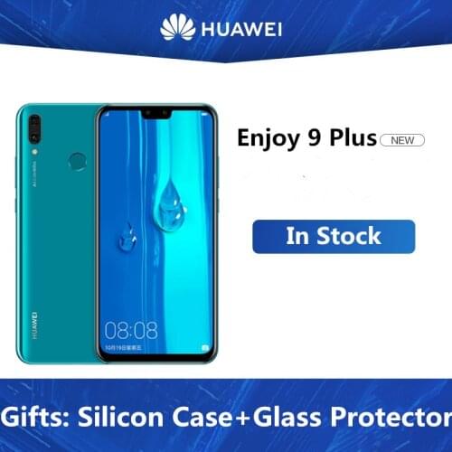 Original HuaWei Y9 2019 Enjoy 9 Plus 4G LTE Mobile Phone Kirin 710 Android 8.1 6.5" IPS 2340X1080 6GB RAM 128GB ROM 4 Camera
