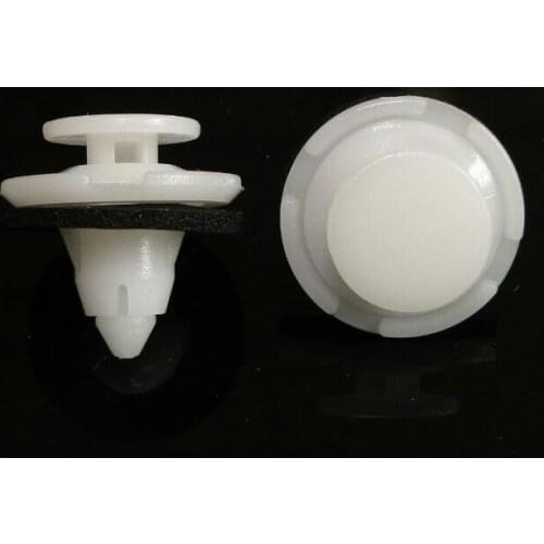 Shhworldsea 100pcs Rear Fender Tail Lamp License Plate Lamp Fastener Retainer Clip For Honda