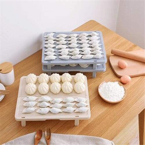 Foldable Kitchen Dumplings Curtain Pasta Single Layer Cover Pad Home Dumpling Placemat Cover Curtain Put Dumplings Tray