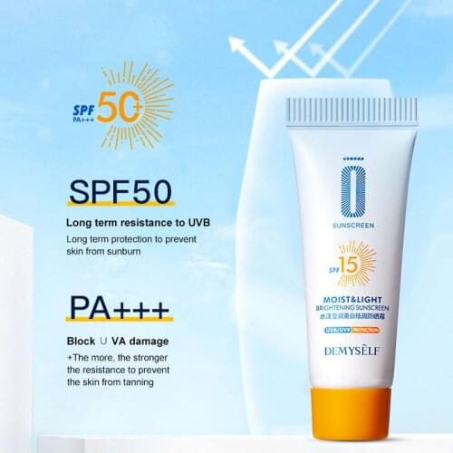 Sunscreen Whitening Sun Cream Protect Skin SPF15 Sunblock Anti-Aging Oil-control Moisturizing Isolation Lotion Sun Cream TSLM1