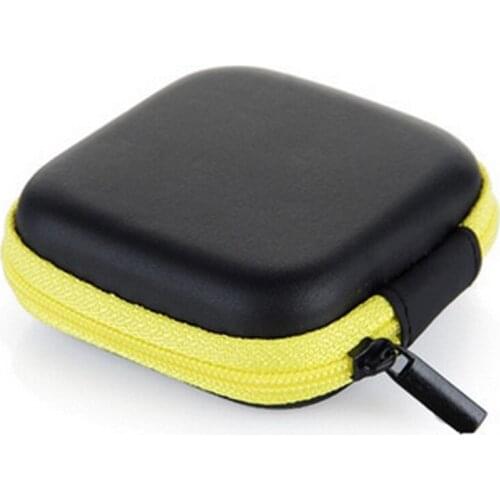 Phone Charger Data Cable Storage Bag Mini Portable Anti-Pressure Square Earphone Storage Box Finishing Bag