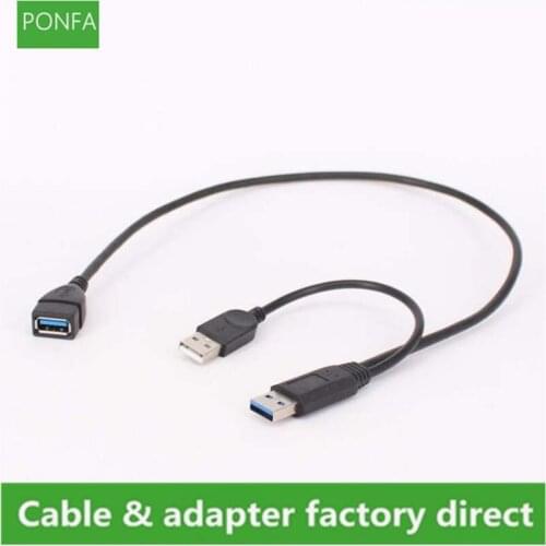 USB3.0 Extension Cable USB 3.0 Cable Male to Female Data Sync Fast Speed Cord Connector for Laptop PC Printer Hard Disk
