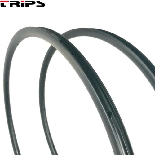 650B carbon mtb rim 27.5 35mm width asymmetric carbon mtb bicycle carbon rim 27.5er AM tubeless carbon Mountain Bike Wheels rims