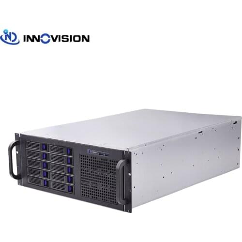 High density 10 Bays Harddisk storage server Hot Swap 4U Server Chassis supporting 12*13 motherboard