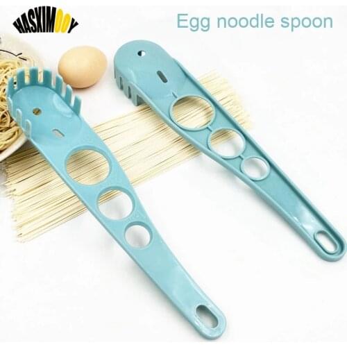 Egg Noodle Spoon Multi-function Spaghetti Spoon Fork Utensils Kitchen Pasta Noodles Plastic Cooking Kitchen Accessories Tools