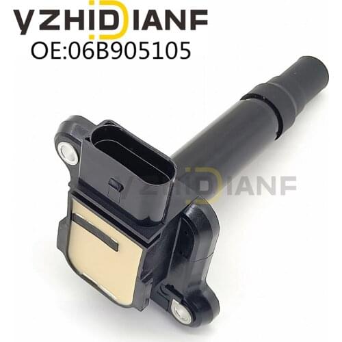 1x New high quality Ignition Coil for Audi-VW OE: 06B905105 06B905115 06B905115B 06B905115E