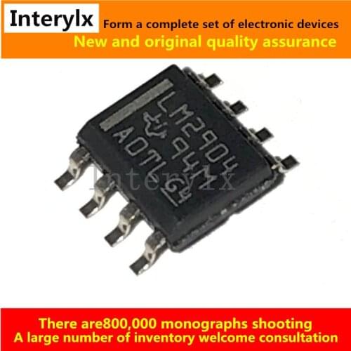 10PCS 100% NEW LM2904DR LM2904DR2G LM2904 SOP8 Operational Amplifier Chip