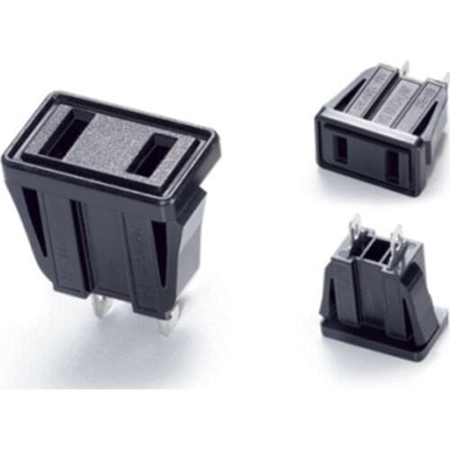 10 x US Type Panel Mounting AC Power Socket Outlet AC 125V 15A