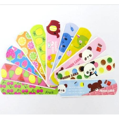 120PCS Waterproof Breathable Cute Cartoon Woundplast Hemostasis Adhesive Bandages First Aid Emergency Kit For Kids Children